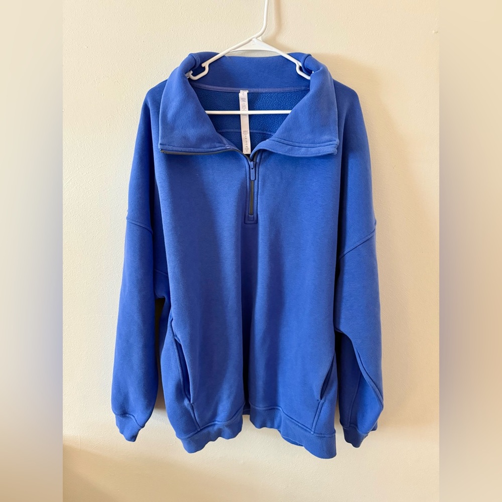 Lululemon Thick Fleece Half-Zip - Wild Indigo